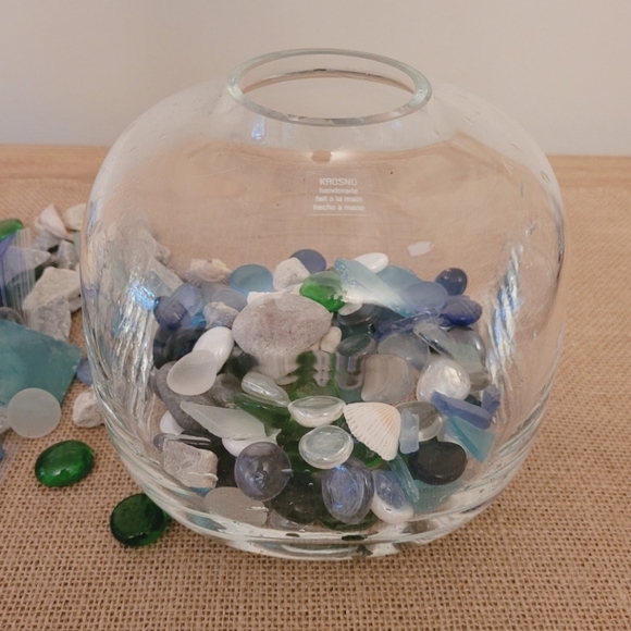 Krosno Clear Glass Cube Vase - Picture 8 of 9